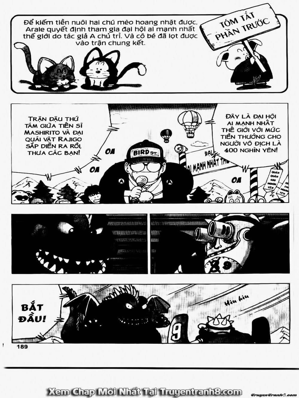 Truyện Tranh Tiến Sĩ Slump - Dr. Slump trang 1494