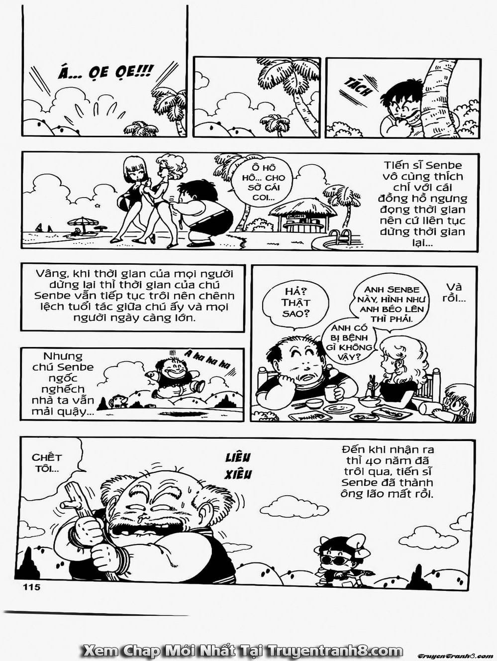 Truyện Tranh Tiến Sĩ Slump - Dr. Slump trang 1620