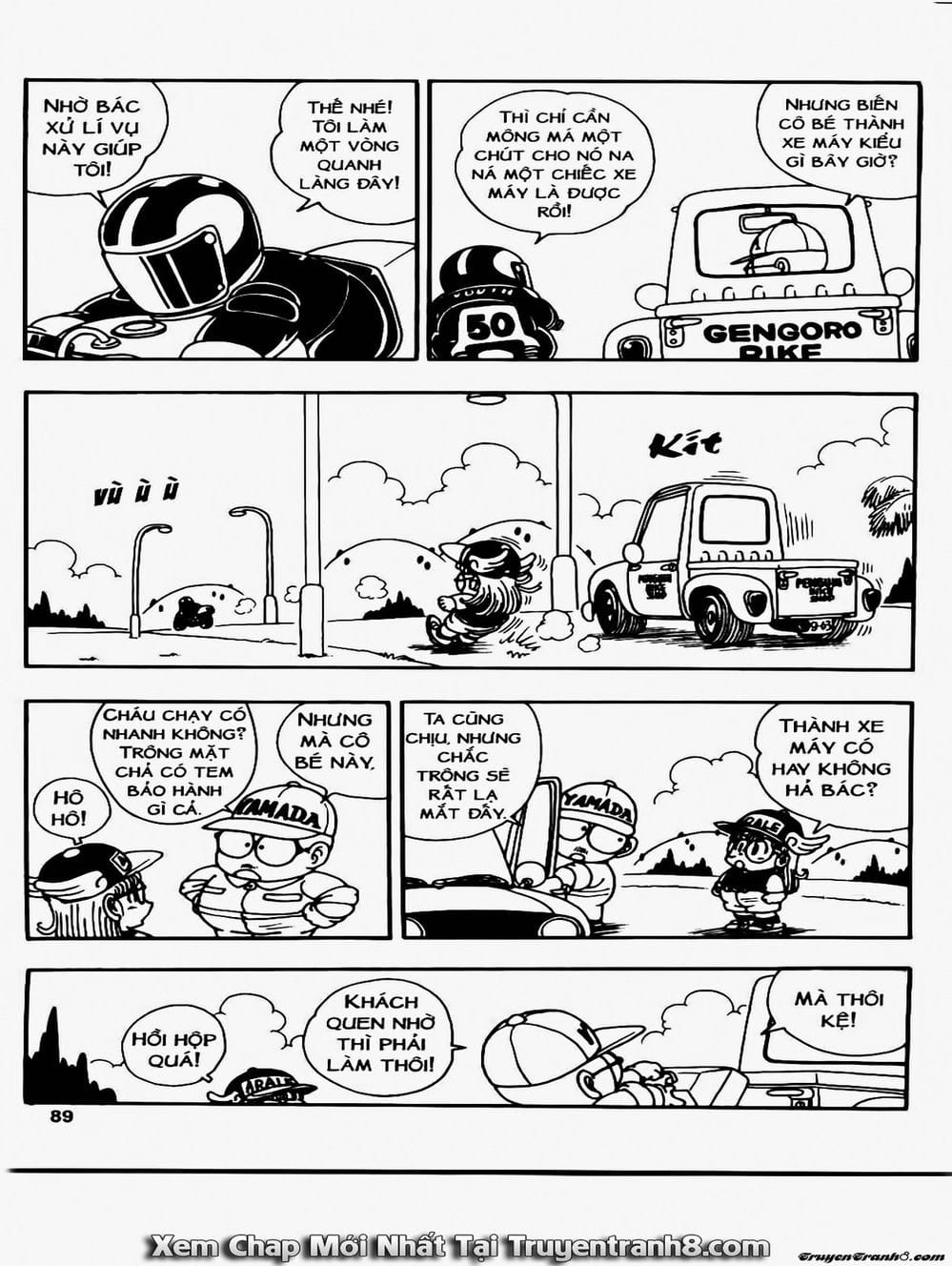 Truyện Tranh Tiến Sĩ Slump - Dr. Slump trang 1817