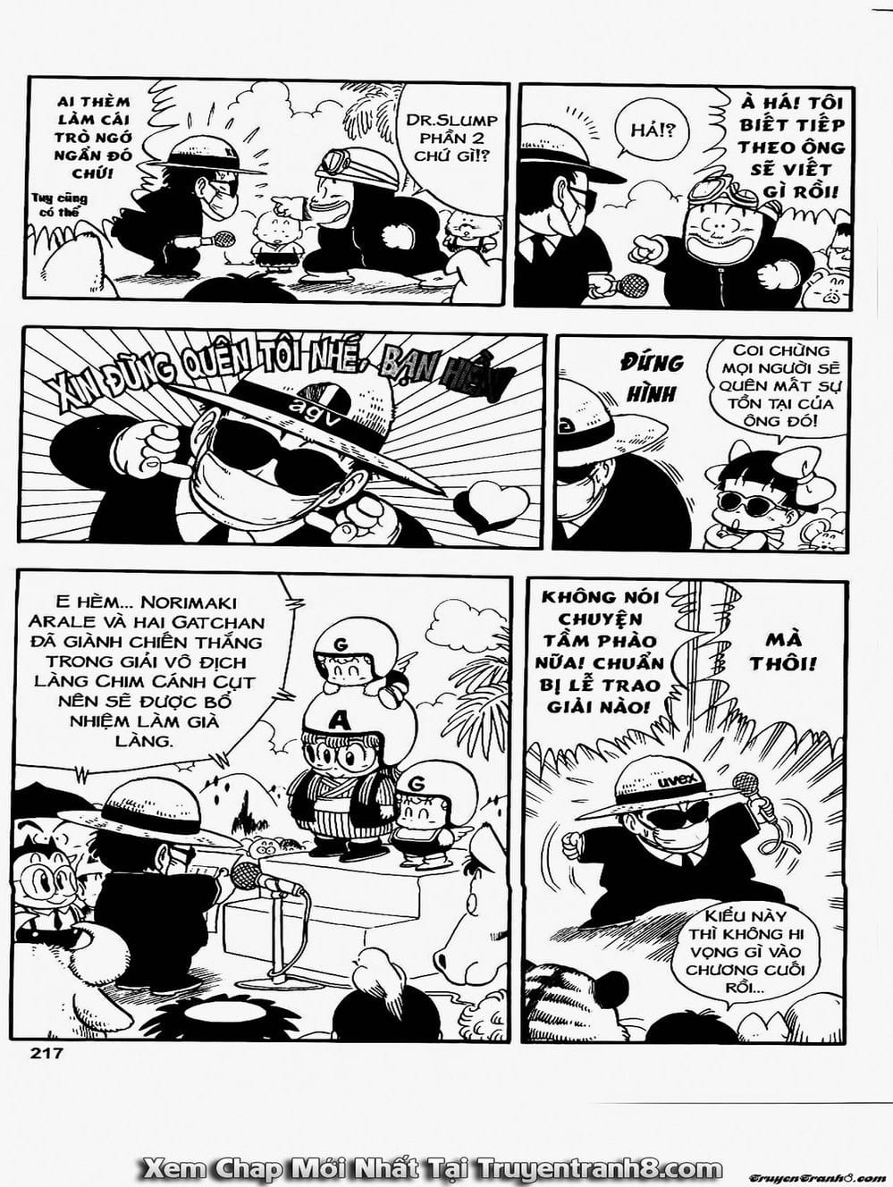 Truyện Tranh Tiến Sĩ Slump - Dr. Slump trang 1938