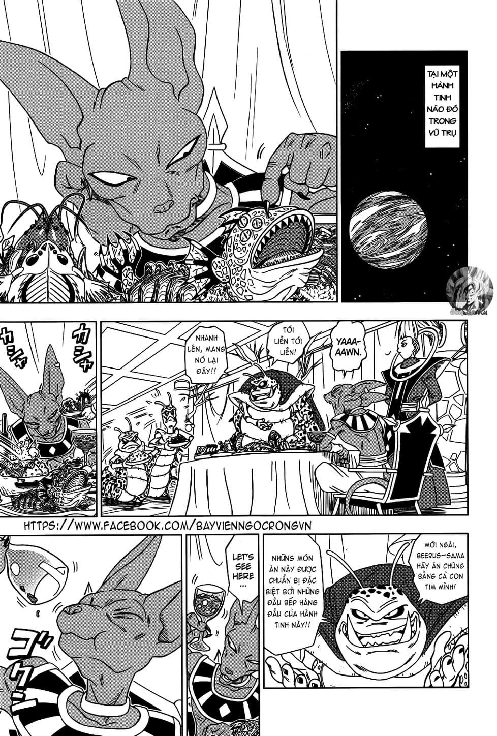 Truyện Tranh Truy Tìm Ngọc Rồng Siêu Cấp - Dragon Ball Super trang 9
