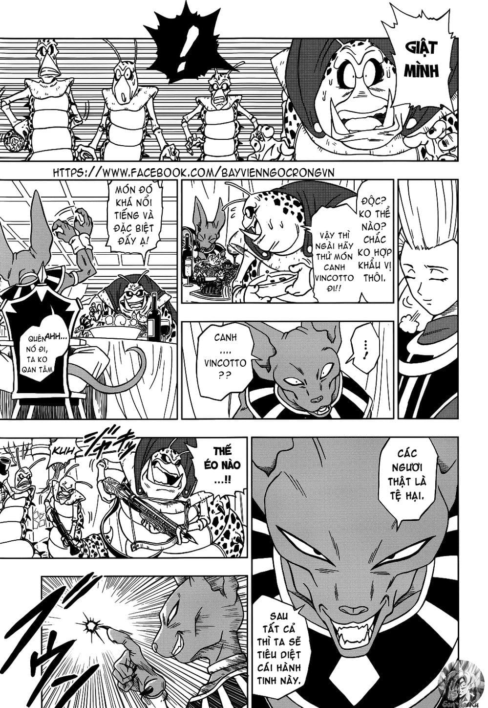 Truyện Tranh Truy Tìm Ngọc Rồng Siêu Cấp - Dragon Ball Super trang 11