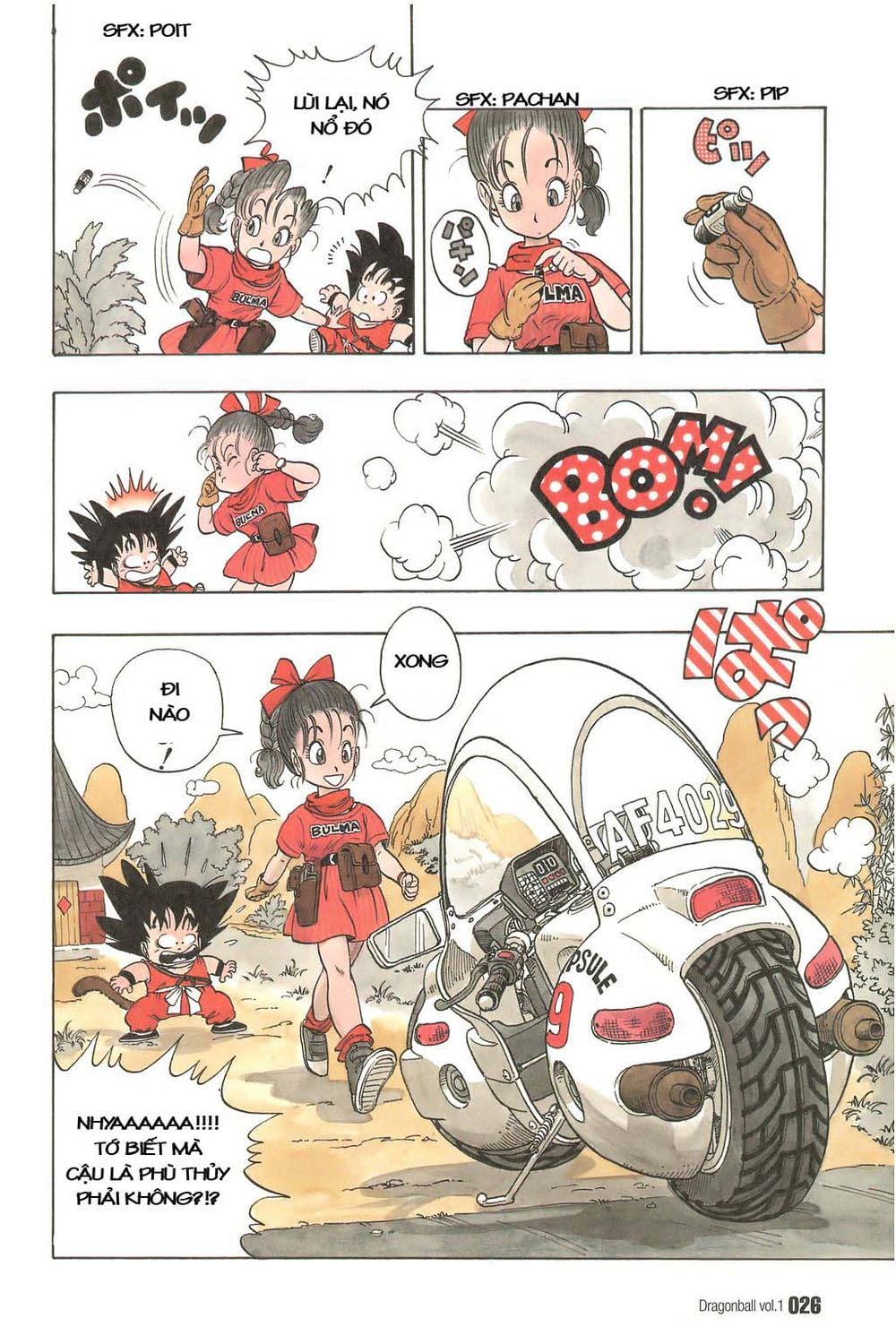Truyện Tranh 7 Viên Ngọc Rồng - Dragon Ball trang 28
