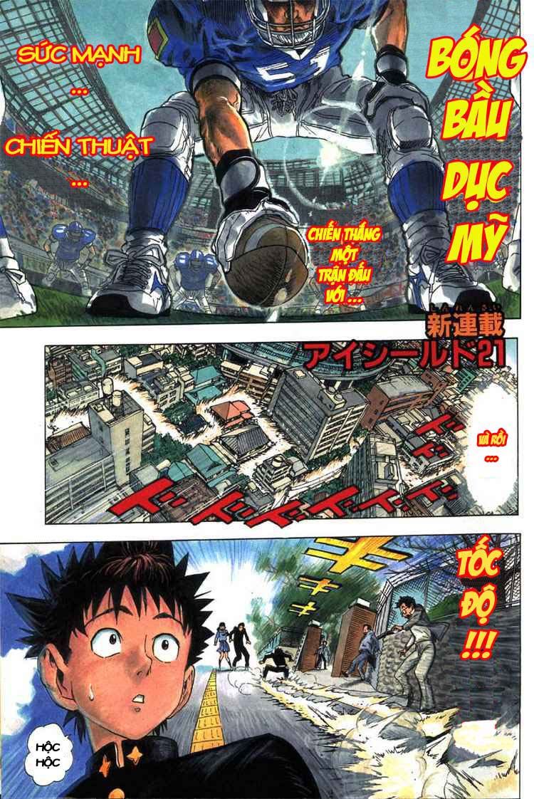 Truyện Tranh Lá Chắn Mắt - Eyeshield 21 trang 10