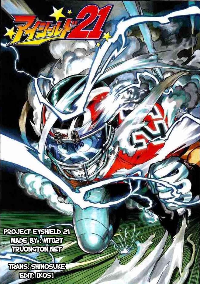 Truyện Tranh Lá Chắn Mắt - Eyeshield 21 trang 39