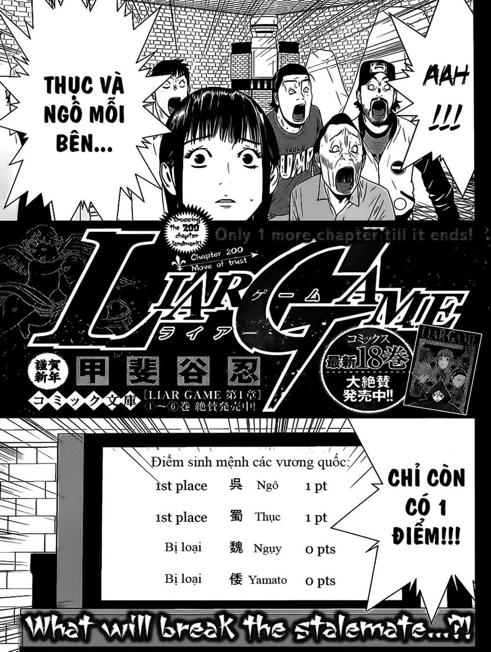 Truyện Tranh Trò Chơi Dối Trá - Liar Game trang 3881