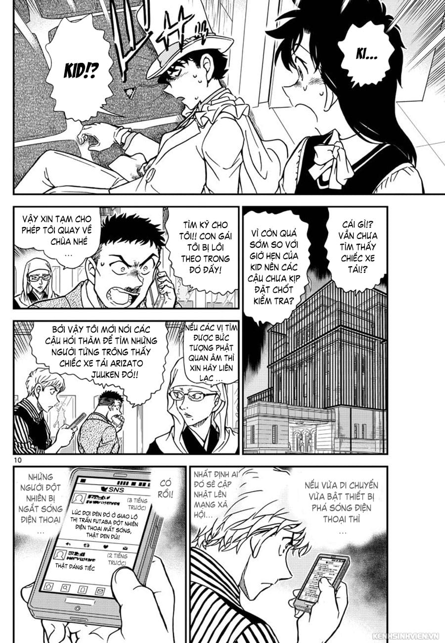 Truyện Tranh Siêu Đạo Chích Kid - Magic Kaito trang 822