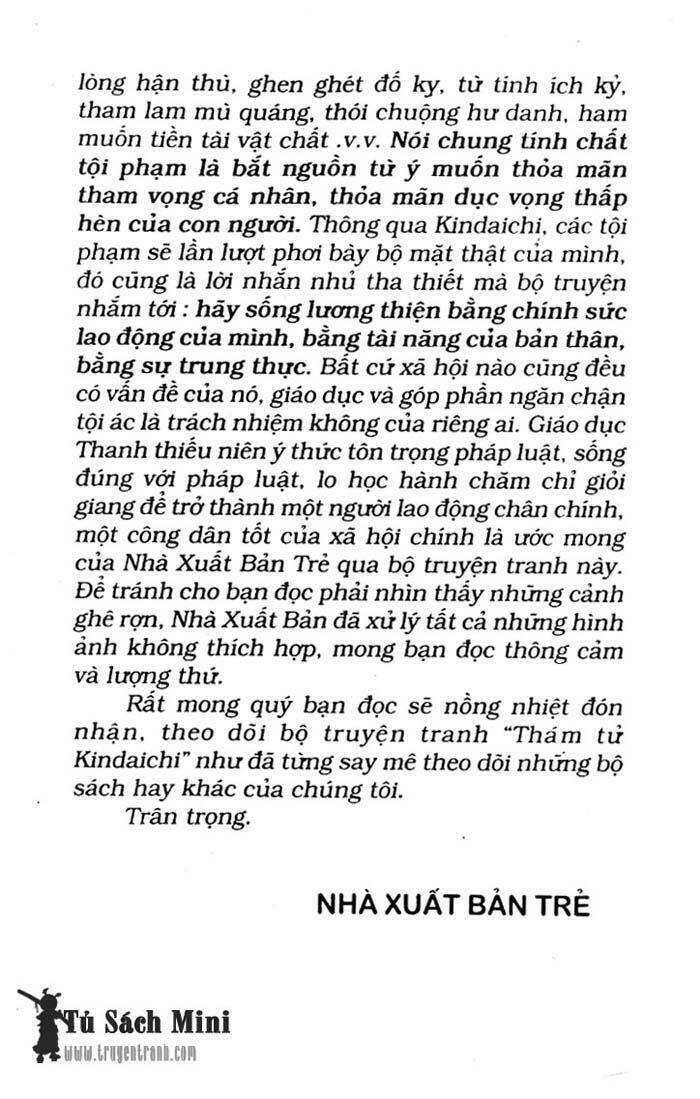 Truyện Tranh Thám Tử Kindaichi trang 172