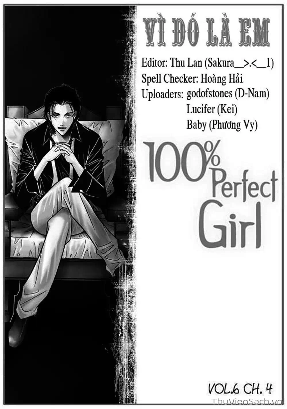 Truyện Tranh Cô Gái Hoàn Hảo - 100% Perfect Girl trang 4