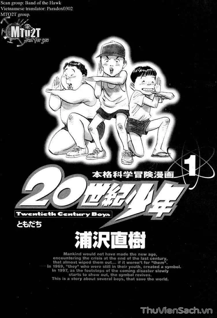 Truyện Tranh Những Chàng Trai Thế Kỉ 20 - 20Th Century Boys trang 2