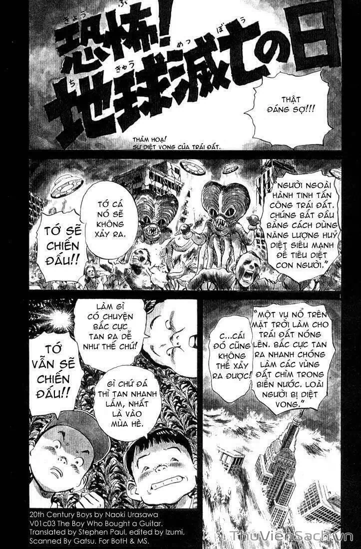 Truyện Tranh Những Chàng Trai Thế Kỉ 20 - 20Th Century Boys trang 2