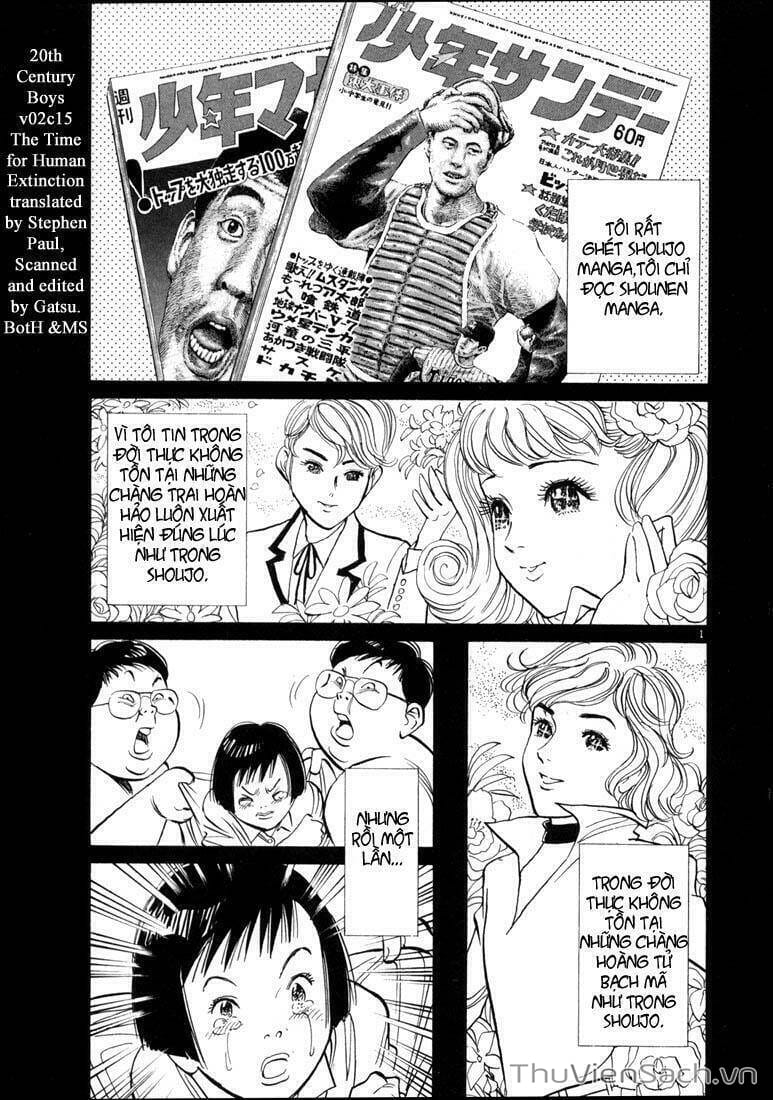 Truyện Tranh Những Chàng Trai Thế Kỉ 20 trang 2
