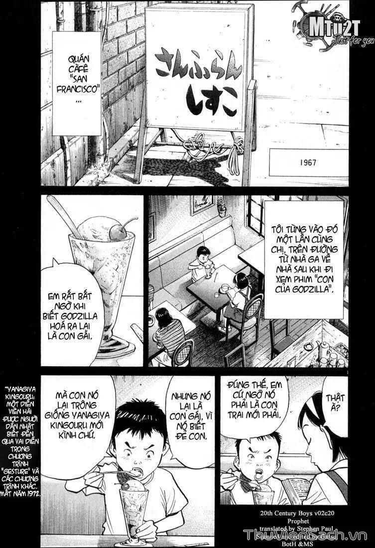 Truyện Tranh Những Chàng Trai Thế Kỉ 20 - 20Th Century Boys trang 2