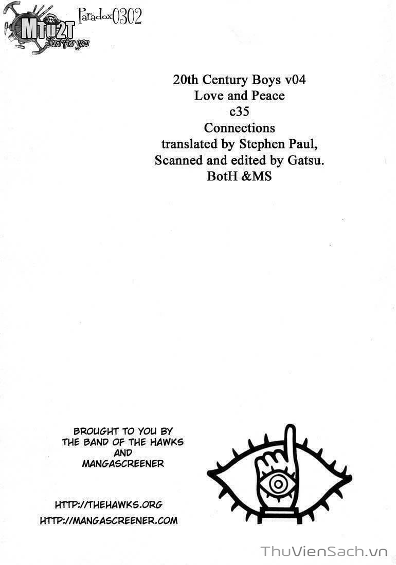 Truyện Tranh Những Chàng Trai Thế Kỉ 20 trang 2