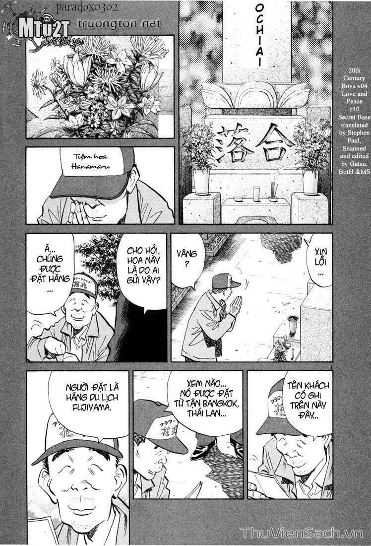 Truyện Tranh Những Chàng Trai Thế Kỉ 20 trang 2
