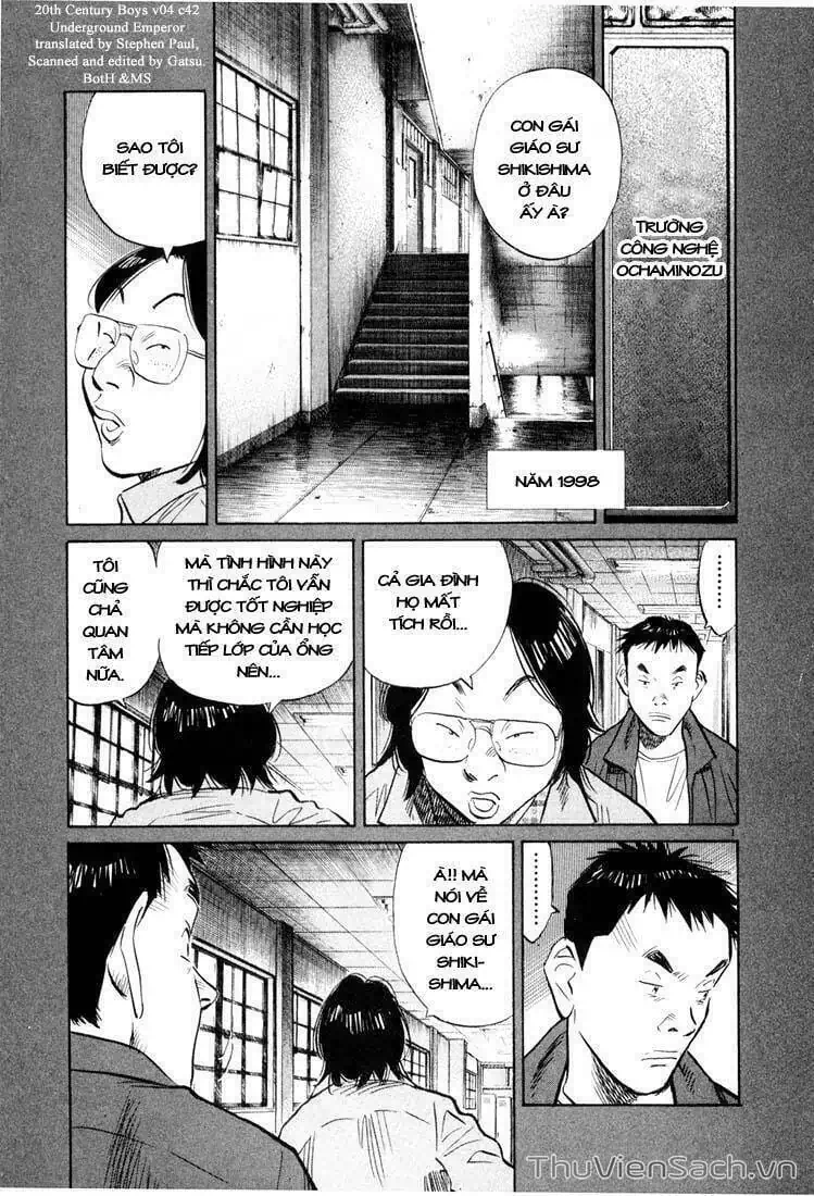 Truyện Tranh Những Chàng Trai Thế Kỉ 20 - 20Th Century Boys trang 2