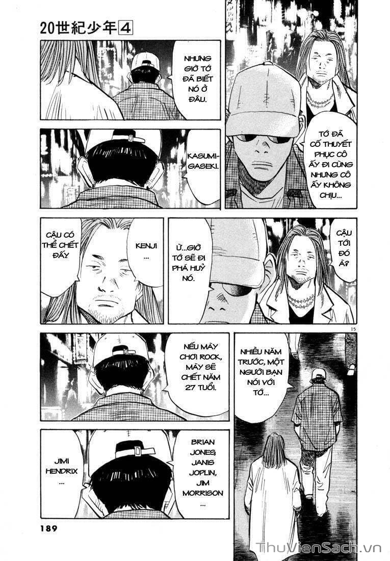 Truyện Tranh Những Chàng Trai Thế Kỉ 20 trang 2
