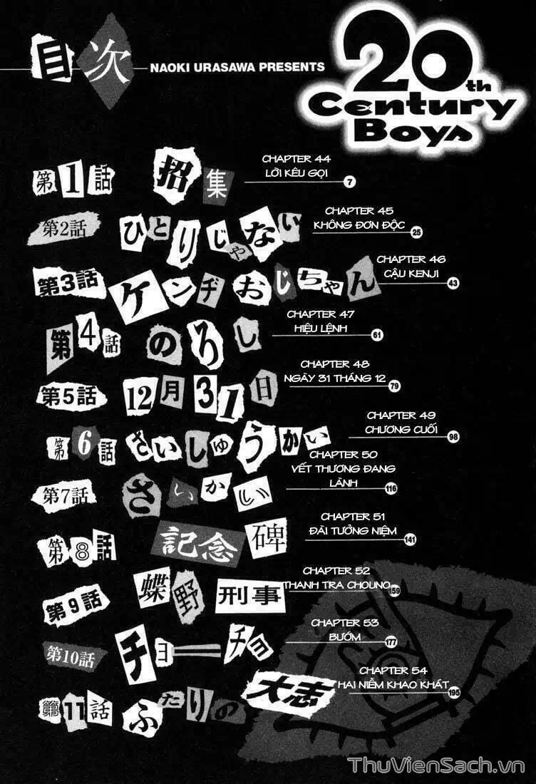 Truyện Tranh Những Chàng Trai Thế Kỉ 20 - 20Th Century Boys trang 2
