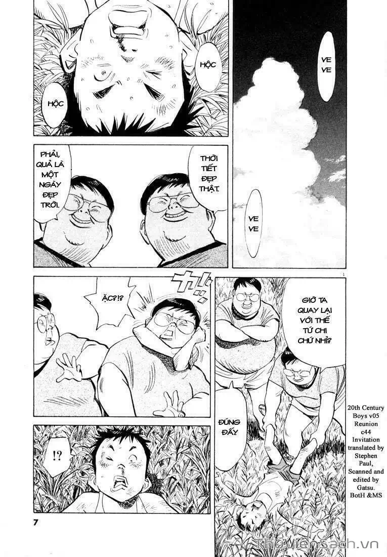 Truyện Tranh Những Chàng Trai Thế Kỉ 20 - 20Th Century Boys trang 2
