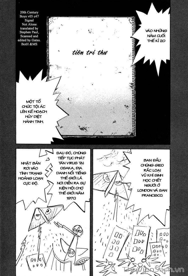 Truyện Tranh Những Chàng Trai Thế Kỉ 20 trang 2