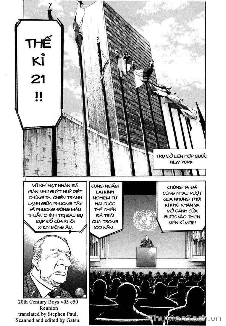 Truyện Tranh Những Chàng Trai Thế Kỉ 20 - 20Th Century Boys trang 2