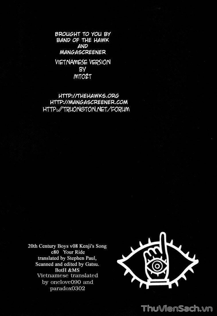 Truyện Tranh Những Chàng Trai Thế Kỉ 20 trang 2