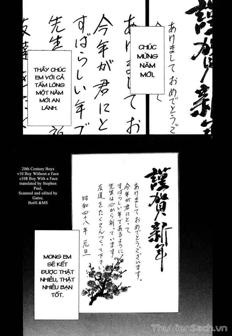 Truyện Tranh Những Chàng Trai Thế Kỉ 20 trang 2