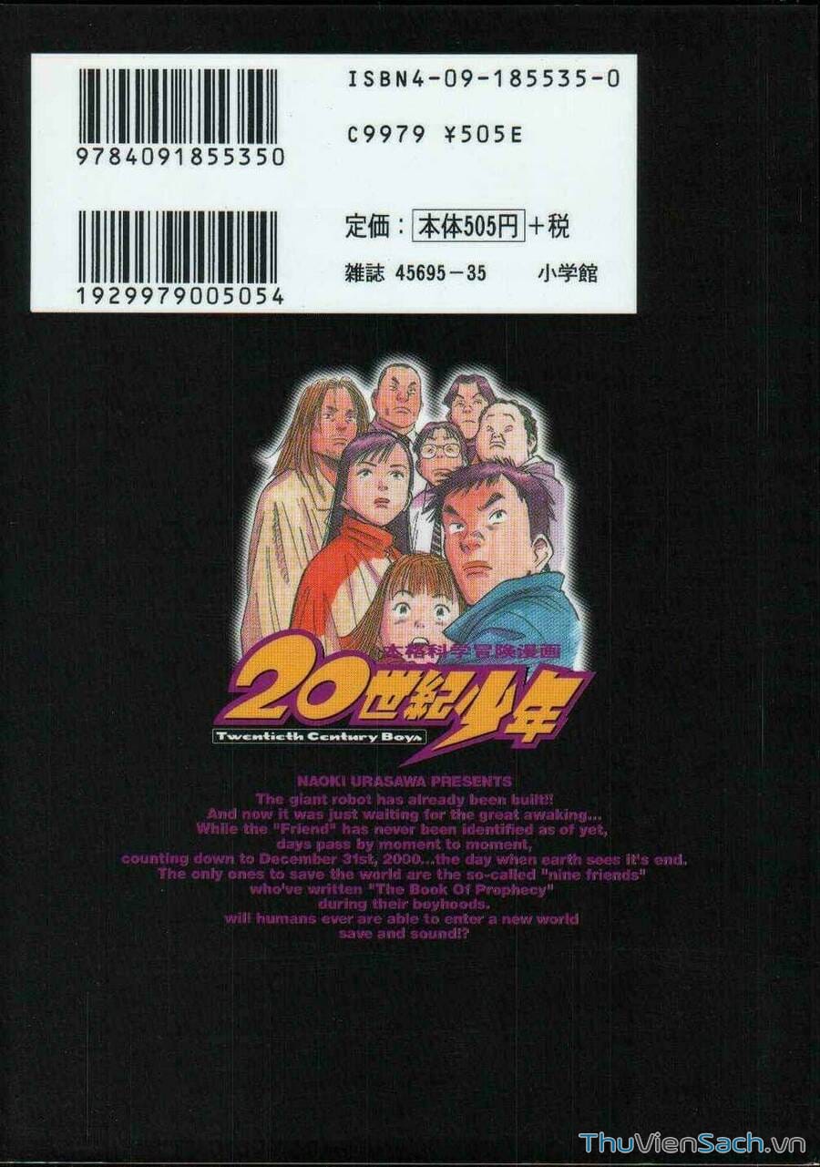 Truyện Tranh Những Chàng Trai Thế Kỉ 20 trang 2