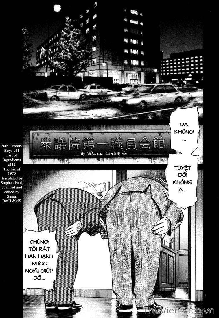 Truyện Tranh Những Chàng Trai Thế Kỉ 20 trang 2