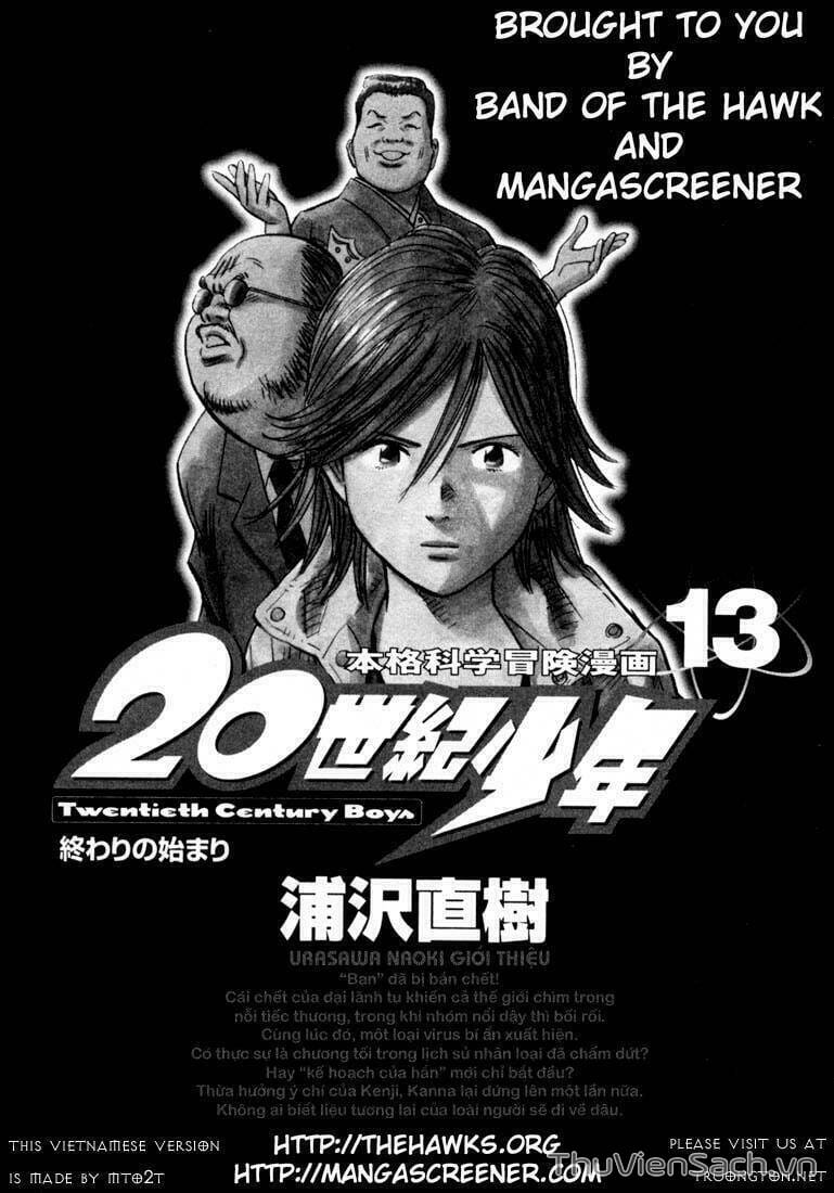 Truyện Tranh Những Chàng Trai Thế Kỉ 20 trang 2