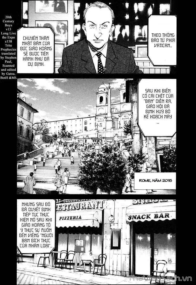 Truyện Tranh Những Chàng Trai Thế Kỉ 20 - 20Th Century Boys trang 2