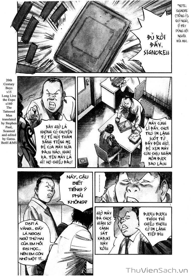 Truyện Tranh Những Chàng Trai Thế Kỉ 20 trang 2