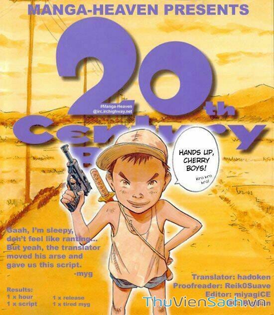 Truyện Tranh Những Chàng Trai Thế Kỉ 20 trang 2