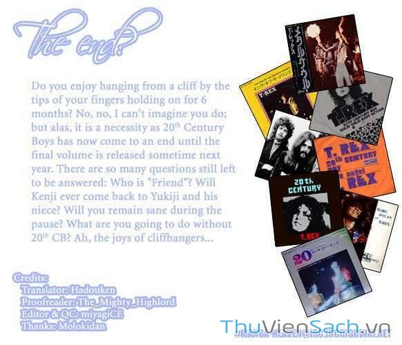 Truyện Tranh Những Chàng Trai Thế Kỉ 20 trang 2