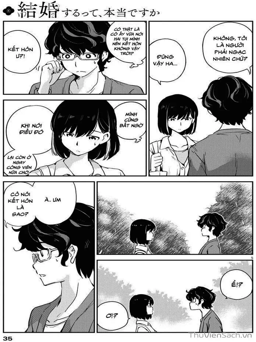 Truyện Tranh Chúng Ta Sẽ Kết Hôn Thật Sao? - 365 Days To The Wedding trang 3