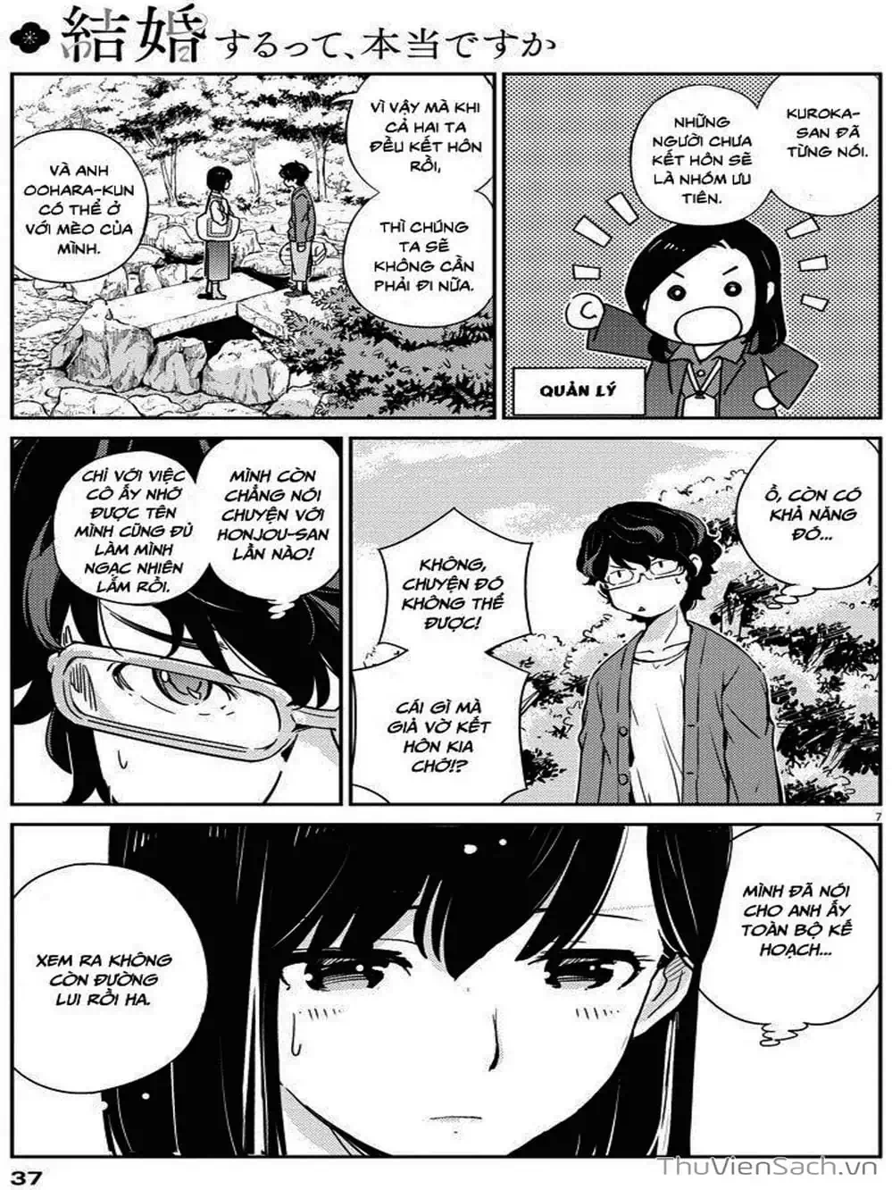 Truyện Tranh Chúng Ta Sẽ Kết Hôn Thật Sao? - 365 Days To The Wedding trang 3