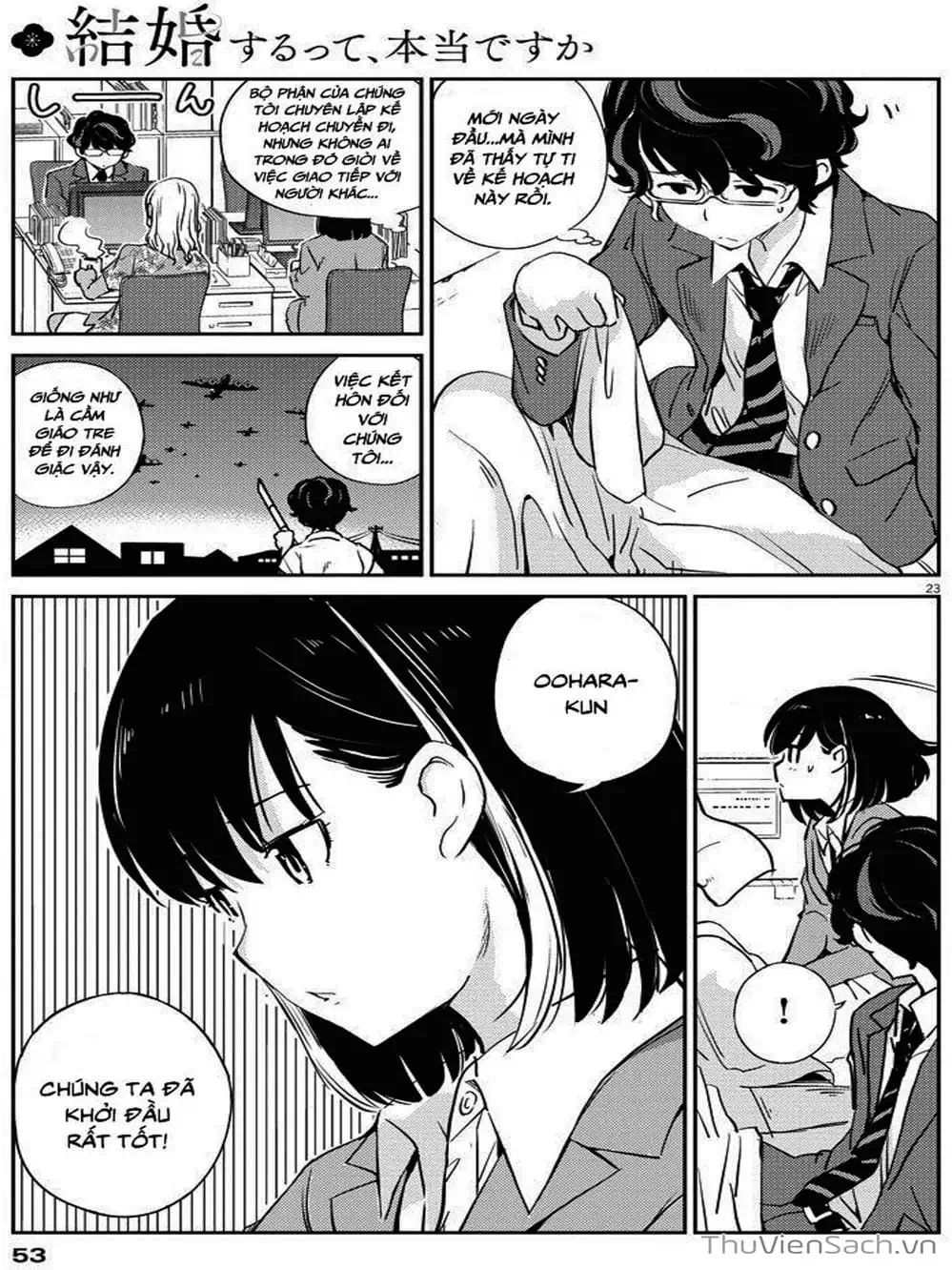 Truyện Tranh Chúng Ta Sẽ Kết Hôn Thật Sao? - 365 Days To The Wedding trang 3