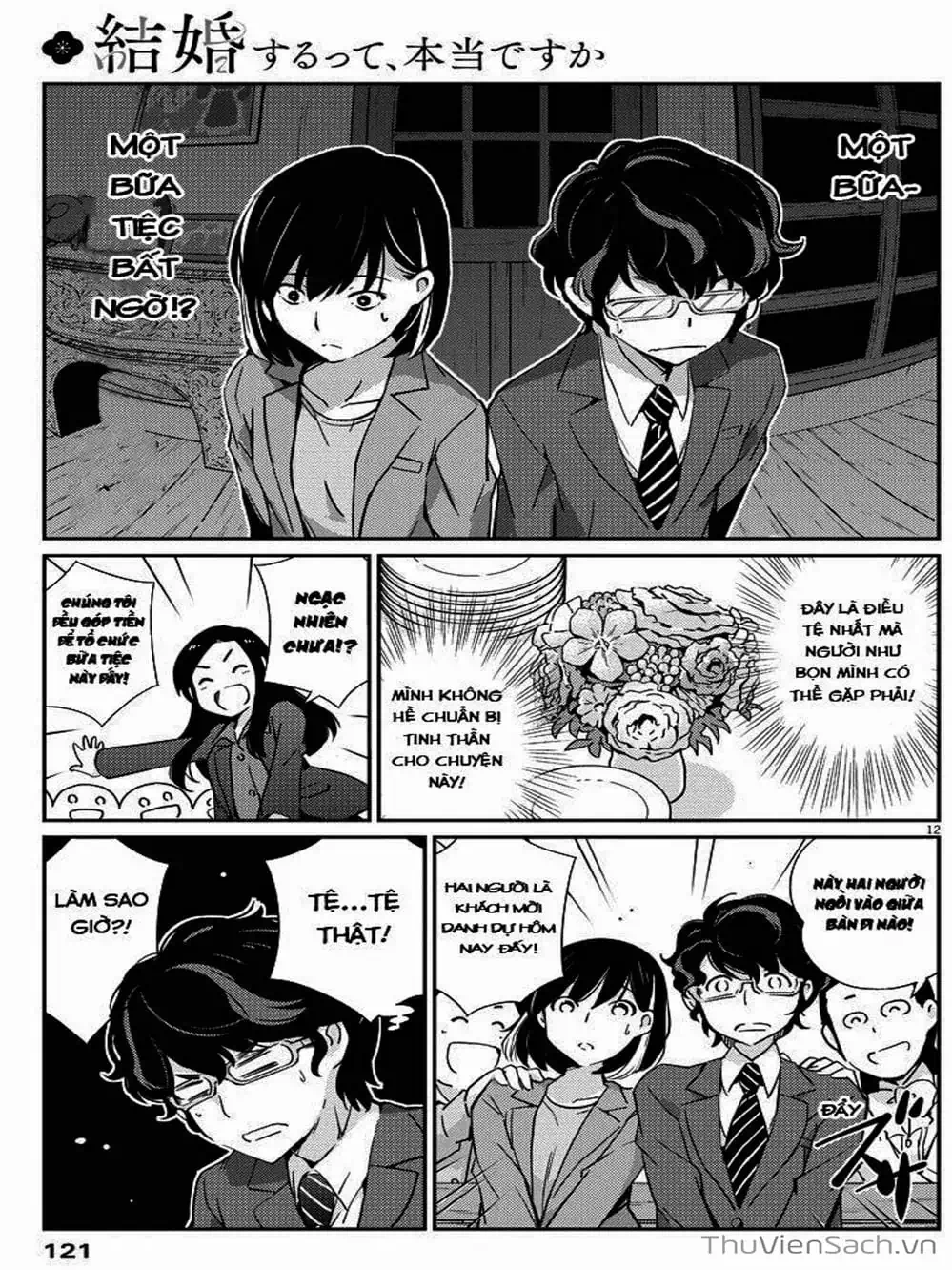 Truyện Tranh Chúng Ta Sẽ Kết Hôn Thật Sao? - 365 Days To The Wedding trang 3