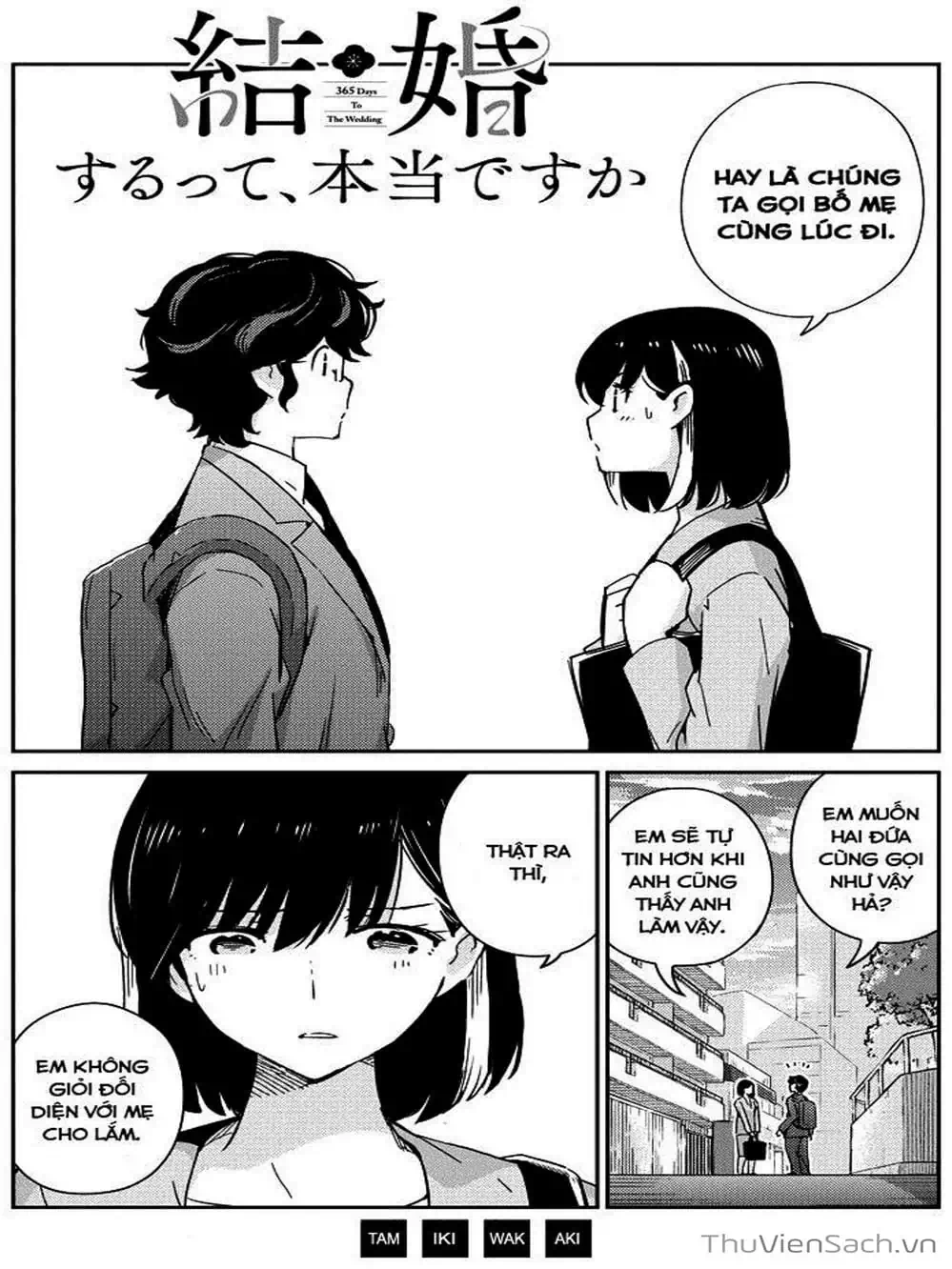 Truyện Tranh Chúng Ta Sẽ Kết Hôn Thật Sao? - 365 Days To The Wedding trang 3