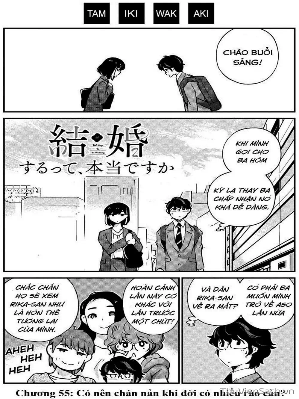 Truyện Tranh Chúng Ta Sẽ Kết Hôn Thật Sao? - 365 Days To The Wedding trang 3