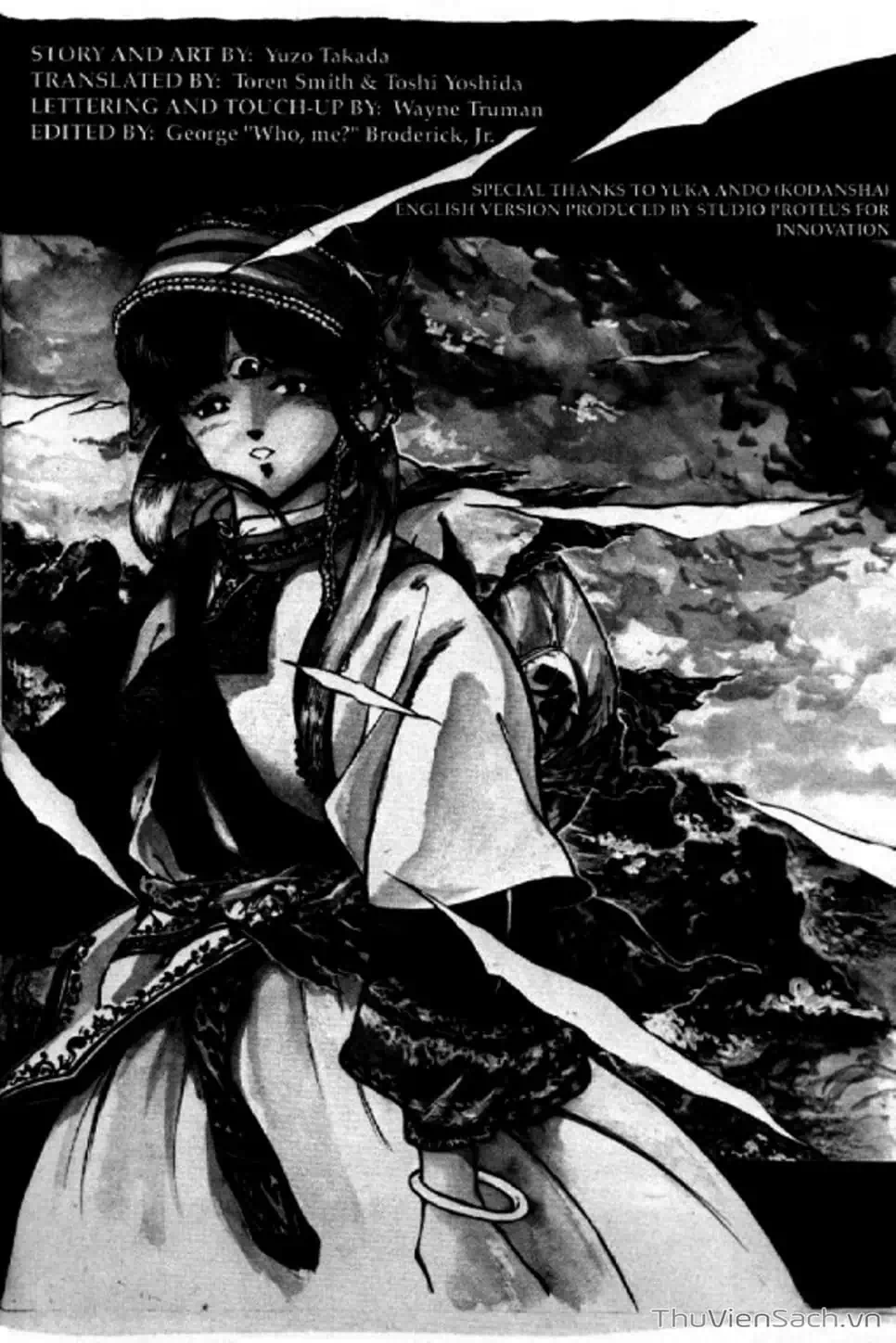 Truyện Tranh Cô Bé Ba Mắt - 3X3 Eyes trang 6