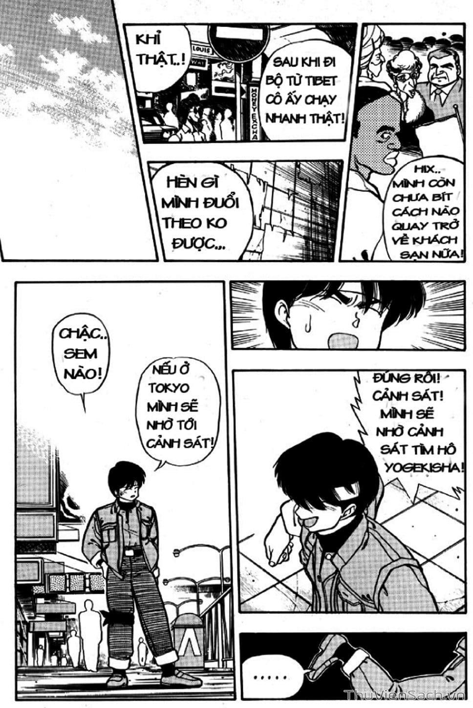 Truyện Tranh Cô Bé Ba Mắt - 3X3 Eyes trang 6