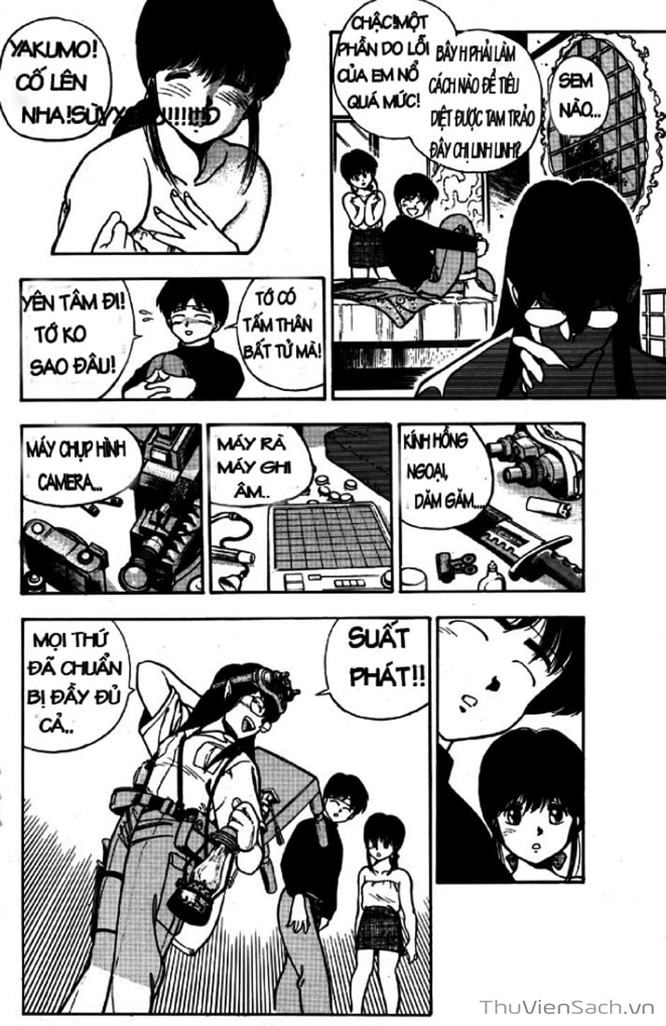 Truyện Tranh Cô Bé Ba Mắt - 3X3 Eyes trang 6