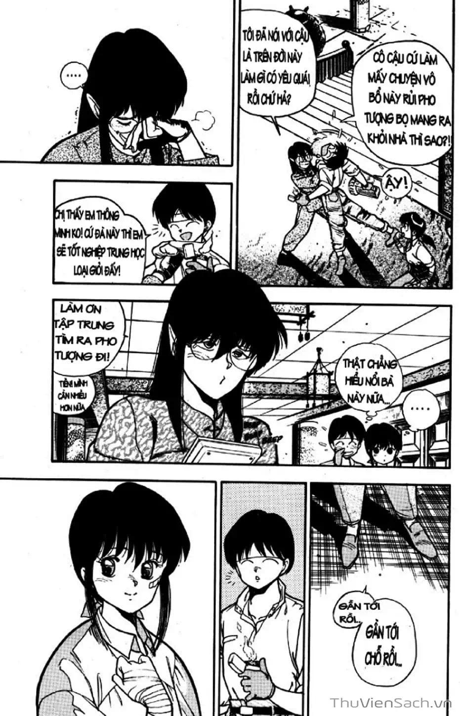 Truyện Tranh Cô Bé Ba Mắt - 3X3 Eyes trang 6