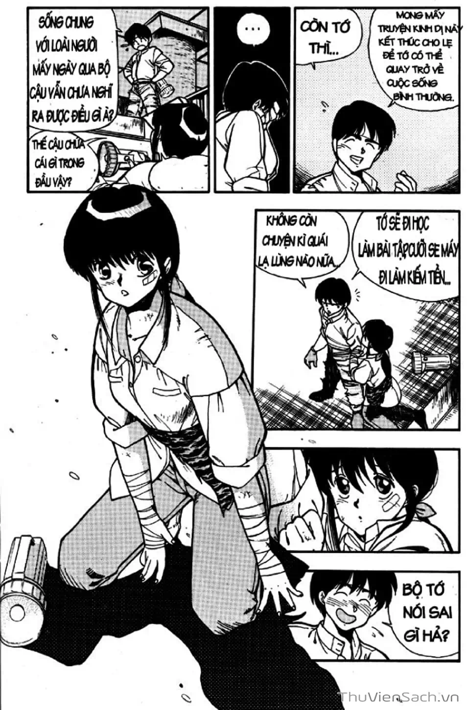 Truyện Tranh Cô Bé Ba Mắt - 3X3 Eyes trang 6