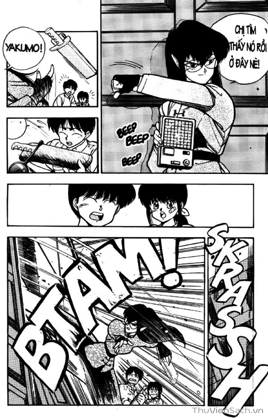 Truyện Tranh Cô Bé Ba Mắt - 3X3 Eyes trang 6