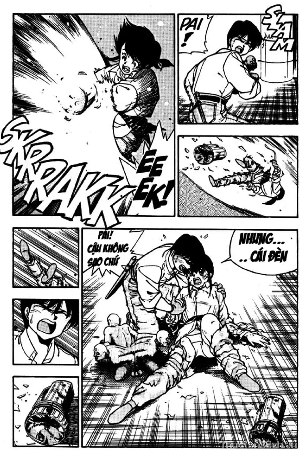 Truyện Tranh Cô Bé Ba Mắt - 3X3 Eyes trang 6