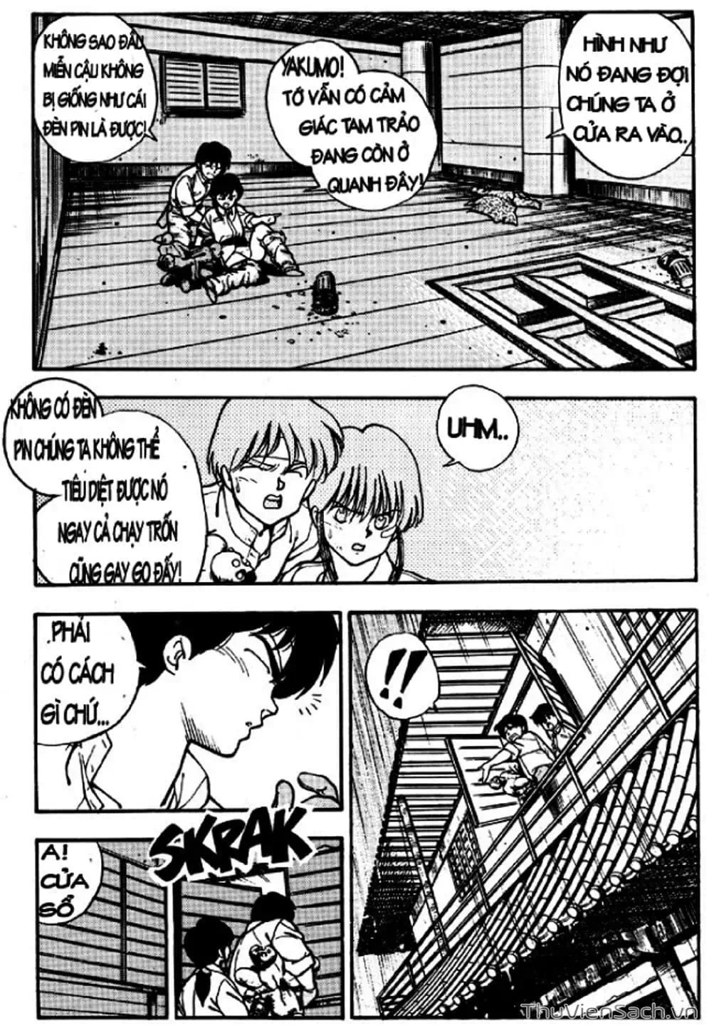 Truyện Tranh Cô Bé Ba Mắt - 3X3 Eyes trang 6