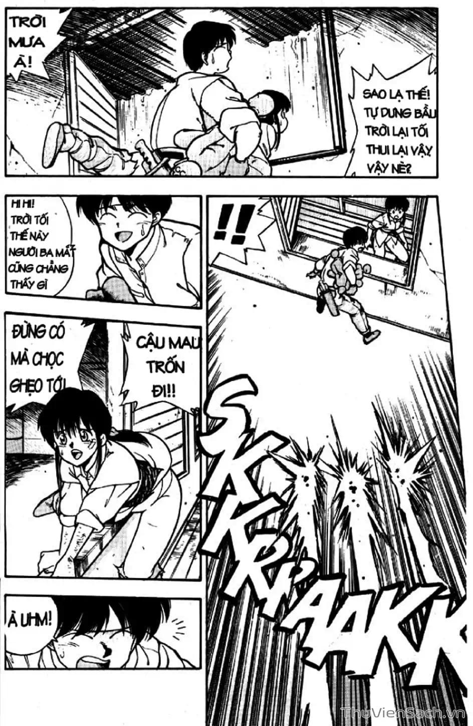 Truyện Tranh Cô Bé Ba Mắt - 3X3 Eyes trang 6