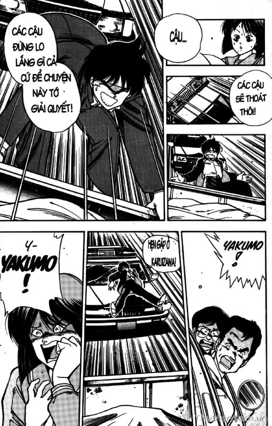 Truyện Tranh Cô Bé Ba Mắt - 3X3 Eyes trang 6